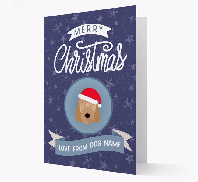 Merry Christmas: Personalised {breedFullName} Christmas Card